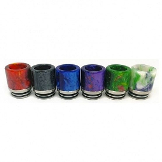 Drip tip 810 résine et acier Prestige