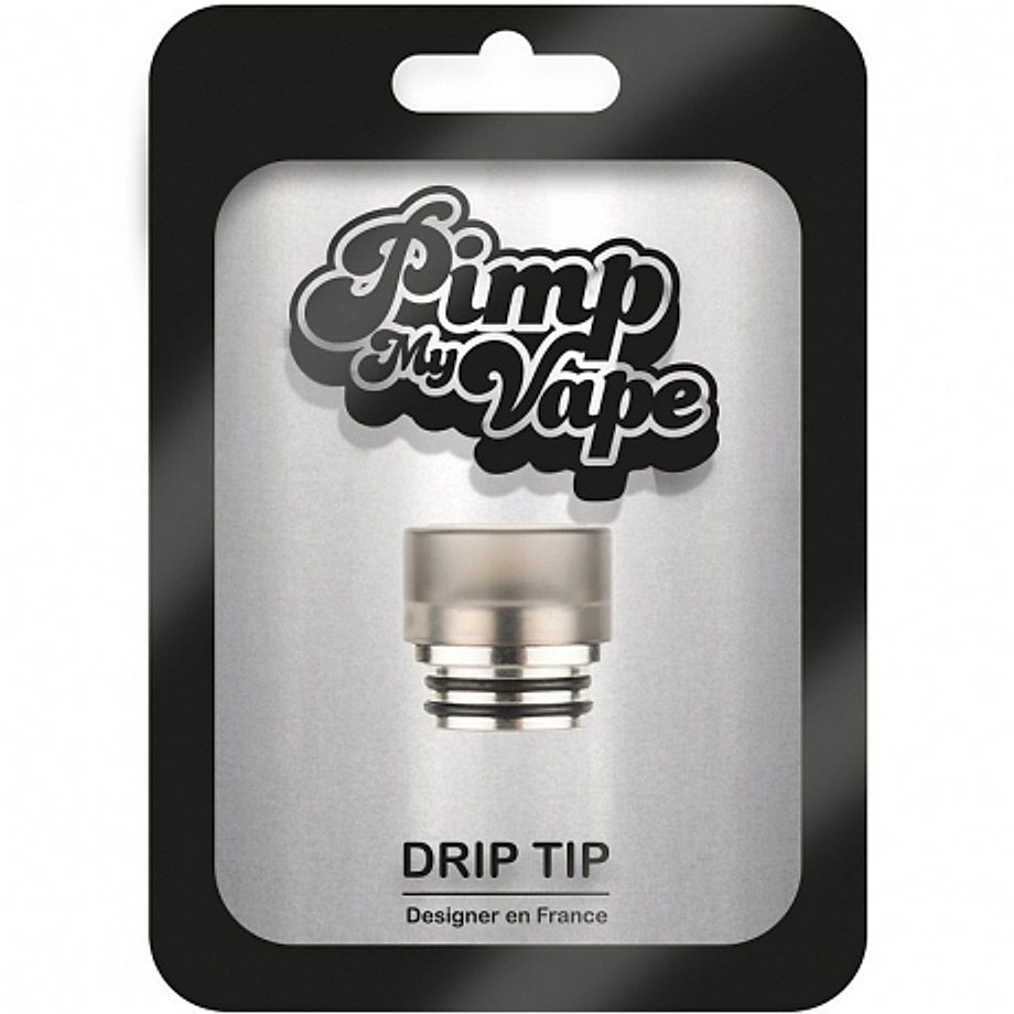 Drip tip 810 delrin, PEI et acier inoxydable Pimp My Vape Drip tip 810 delrin, PEI et acier inoxydable Pimp My Vape