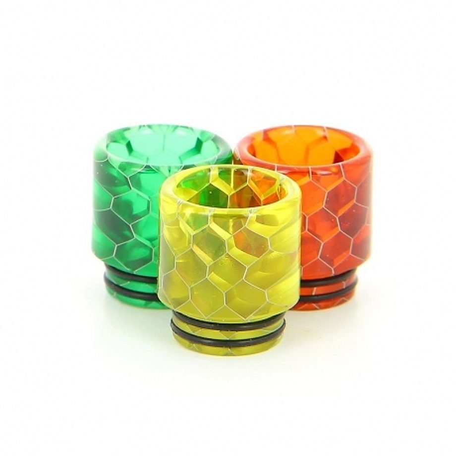 Drip tip 810 serpent résine translucide Drip tip 810 serpent résine translucide