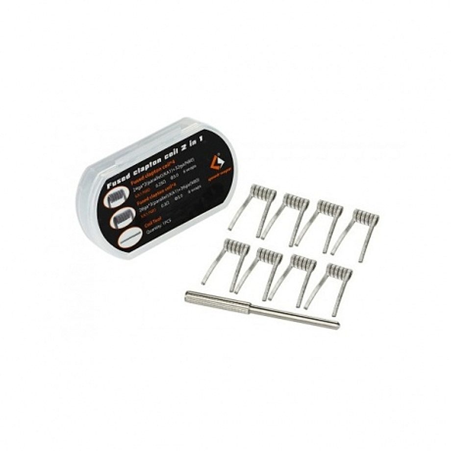 N80 Fused Clapton Coils 2 en 1 Geekvape N80 Fused Clapton Coils 2 en 1 Geekvape