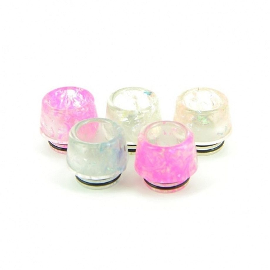Drip tip 810 epoxy résine transparent Drip tip 810 epoxy résine transparent