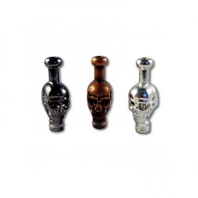 Drip tip 510 métal crâne Drip tip 510 métal crâne