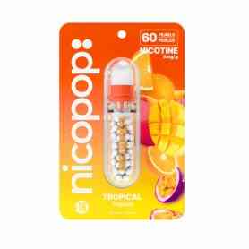 Perles de nicotine aromatisées tropical Nicopop