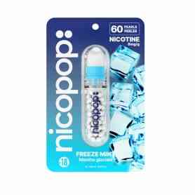 Perles de nicotine aromatisées menthe glaciale Nicopop