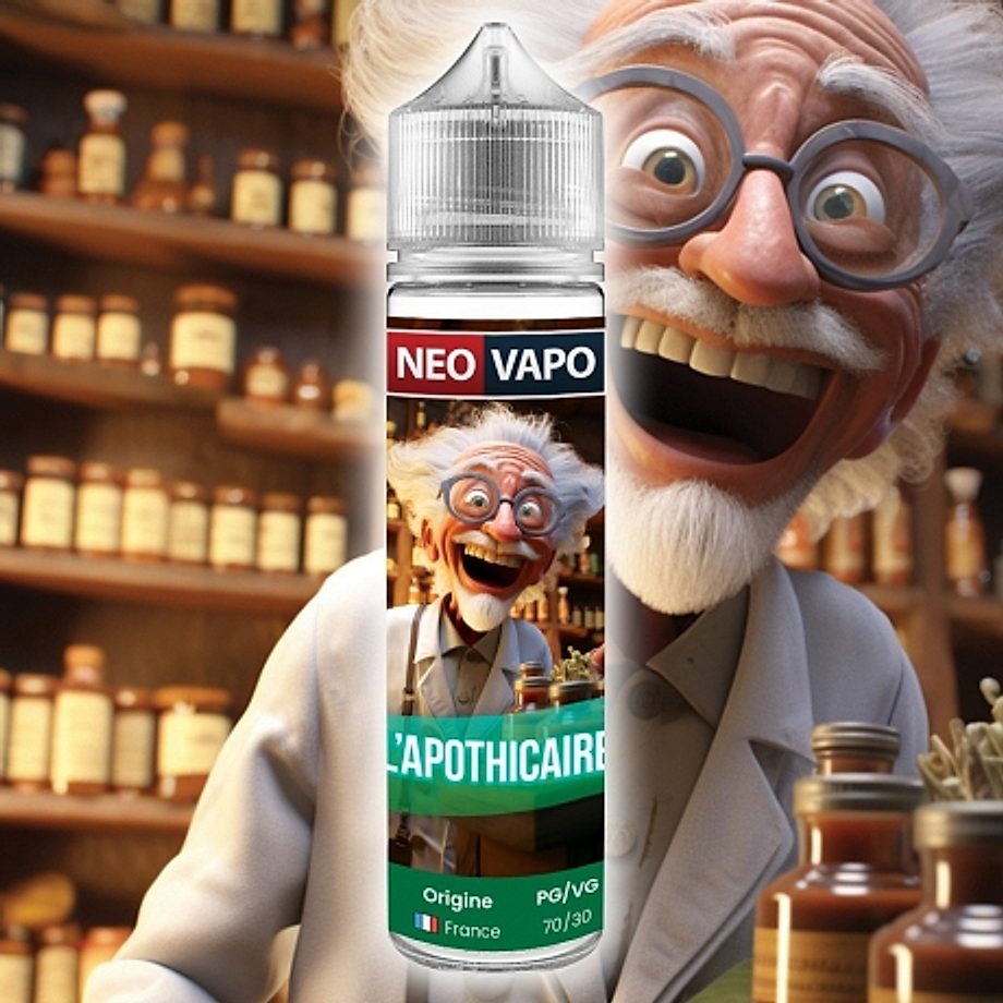 E-liquide L’apothicaire 50ml E-liquide L’apothicaire 50ml