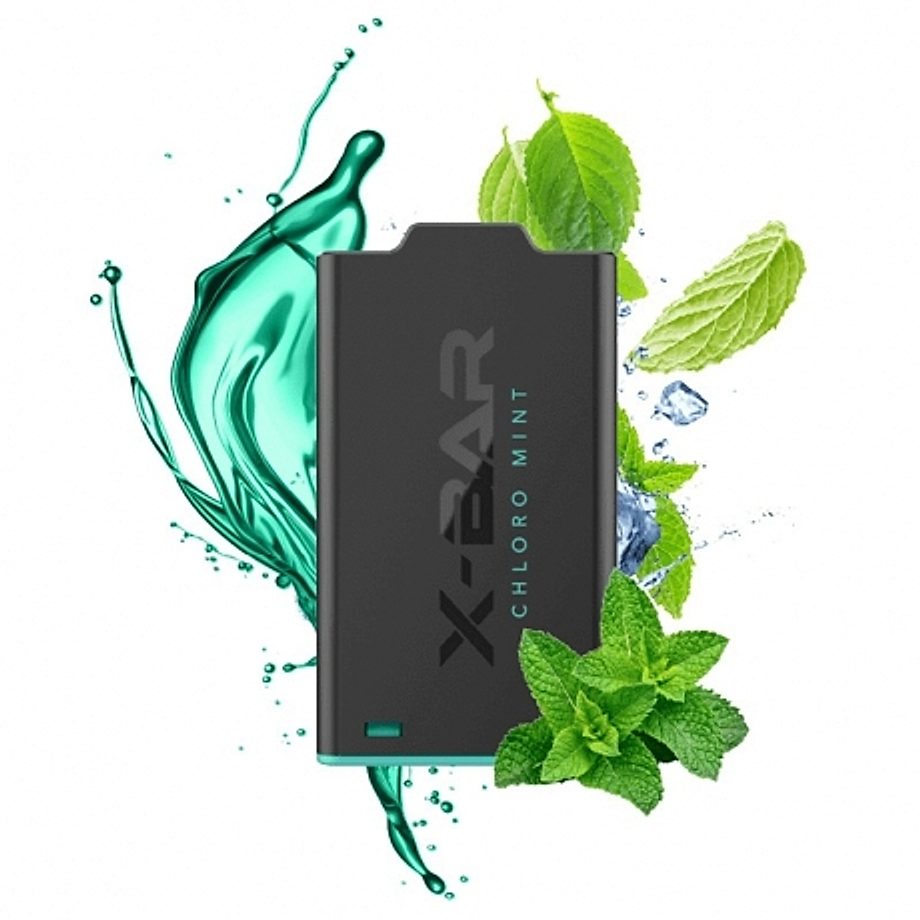 Cartouche X-Shisha - X-Bar - menthe Cartouche X-Shisha - X-Bar - menthe