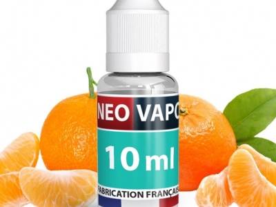 Test de l'e-liquide saveur Mandarine de chez Neovapo