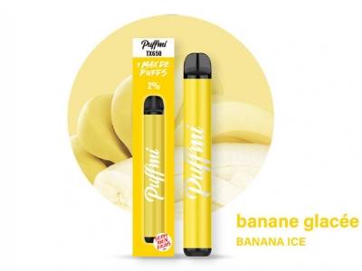 Le test de la puff TX650 Banane glacée