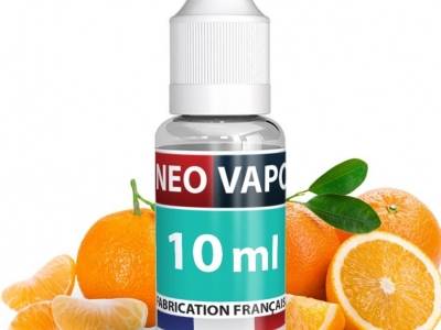 Test de l'e-liquide saveur Orange de chez Neovapo