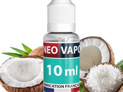 Test de l'e-liquide saveur Noix de coco de Neovapo
