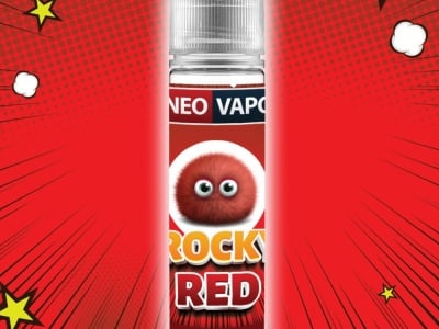 Test de la Saveur Rocky Red grand format 50 ml de la marque Neovapo