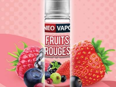 Le test de l’e-liquide Fruits rouges grand format 50 ml de Neovapo