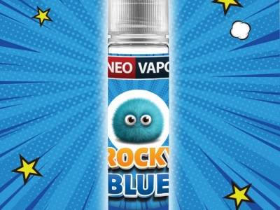 Test de l'e-liquide Rocky blue grand format 50ml de Neovapo