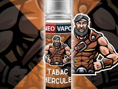 Le test de l’e-liquide Tabac Hercule grand format 50 ml de la marque Neovapo
