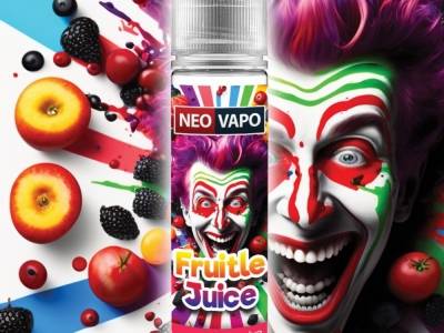 Le test de l’e-liquide Fruitle Juice grand format 50 ml de la marque Neovapo