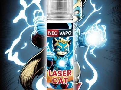 Le test de l’e-liquide Laser Cat grand format 50 ml