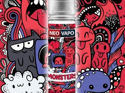 Test de l'e-liquide Monsters grand format 50 ml de Neovapo