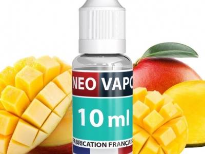 Le test de l’e-liquide Mangue de la marque Neovapo