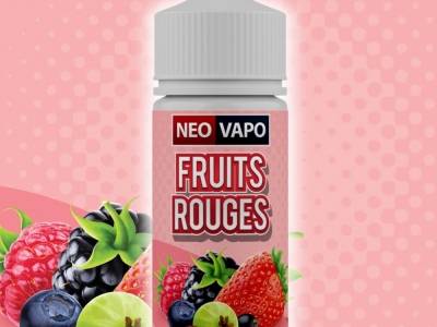 Le test du e-liquide fruits rouges 100 ml