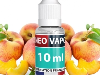 Le test du e-liquide Pêche de Neovapo