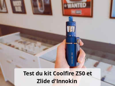  Test du kit Coolfire Z50 et Zlide d’Innokin