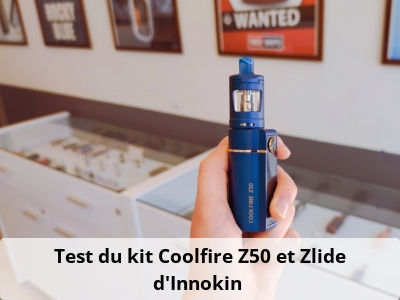  Test du kit Coolfire Z50 et Zlide d’Innokin
