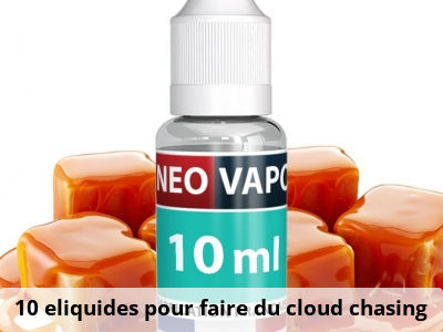 10 eliquides pour faire du cloud chasing