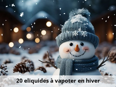 20 eliquides à vapoter en hiver