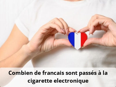 Combien de francais sont passés à la cigarette electronique