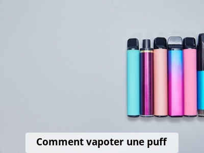 Comment vapoter une puff ?