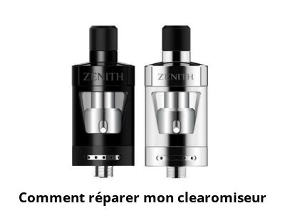 Comment réparer mon clearomiseur