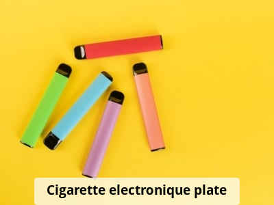 Cigarette electronique plate