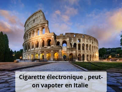 Cigarette électronique : peut-on vapoter en Italie ?