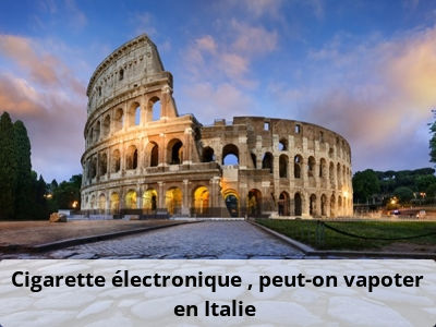 Cigarette électronique : peut-on vapoter en Italie ?