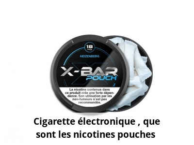Cigarette électronique : que sont les nicotines pouches ?