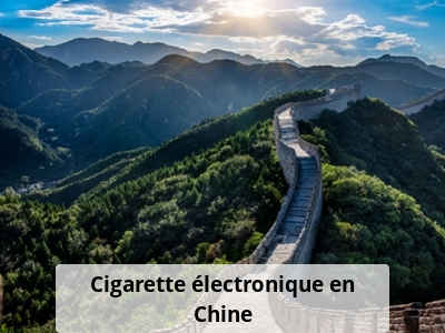 Cigarette électronique en Chine