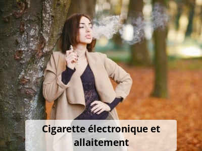 Cigarette électronique et allaitement