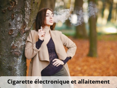 Cigarette électronique et allaitement