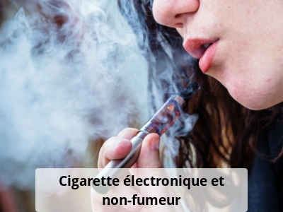 Cigarette électronique et non-fumeur