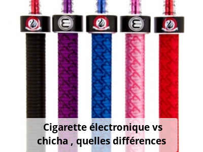 Cigarette électronique vs chicha : quelles différences ?