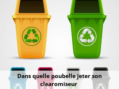 Dans quelle poubelle jeter son clearomiseur ?