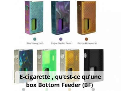 E-cigarette : qu’est-ce qu’une box Bottom Feeder (BF) ?