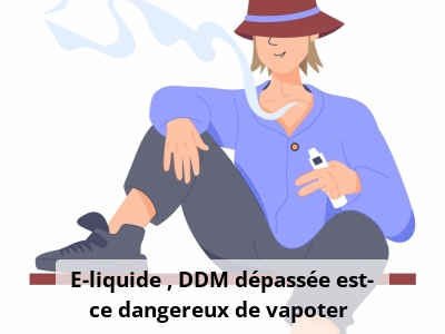 E-liquide : DDM dépassée, est-ce dangereux de vapoter ?