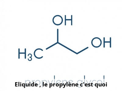 Eliquide : le propylène, c’est quoi ?