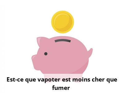 Est-ce que vapoter est moins cher que fumer ?