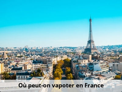 Où peut-on vapoter en France ?