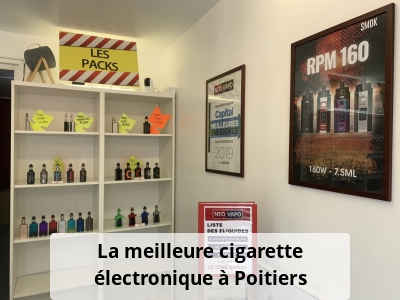 La meilleure cigarette électronique à Poitiers