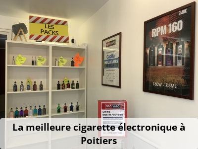 La meilleure cigarette électronique à Poitiers