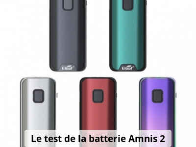 Le test de la batterie Amnis 2