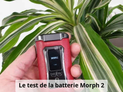 Le test de la batterie Morph 2